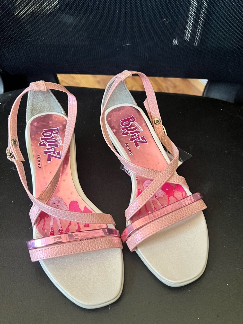 Bratz Pink Girls' Strappy Sandals